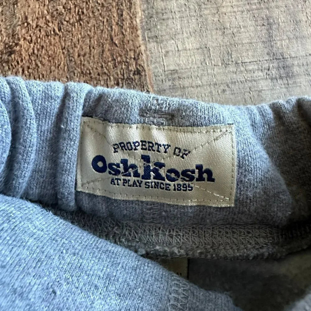OshKosh B'gosh baby boys sweat pants joggers in gray -3M